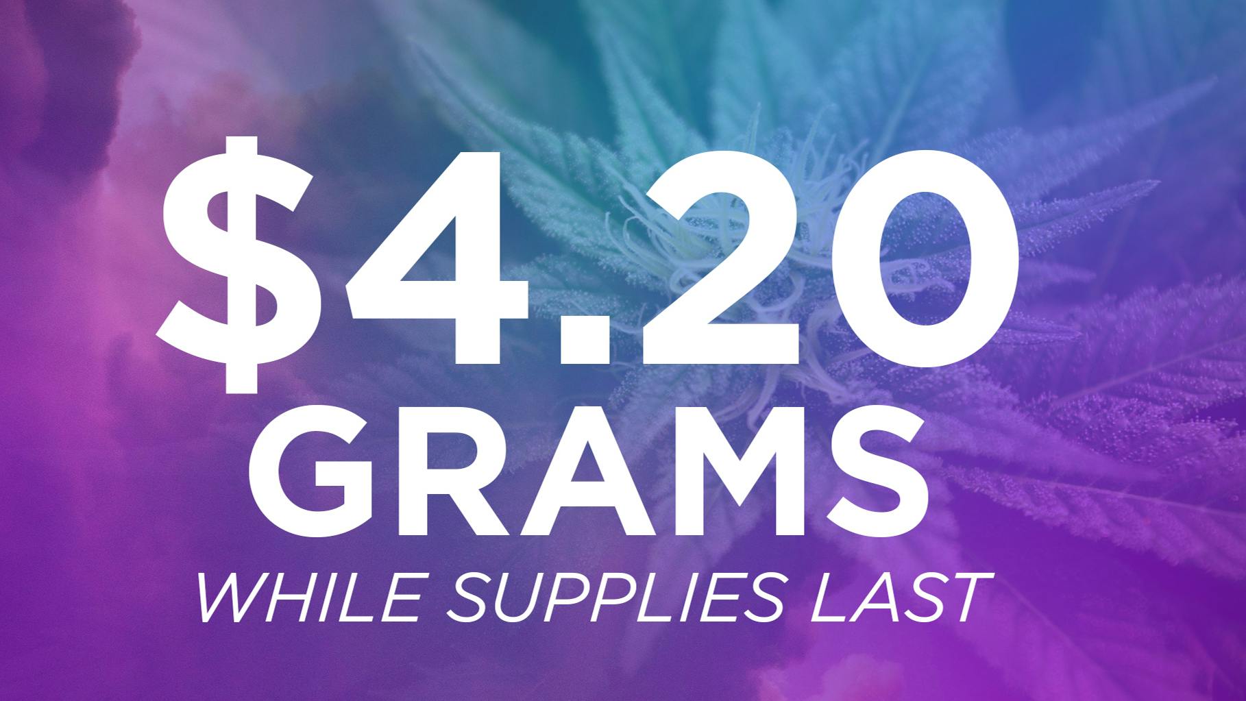 Flower Power Botanicals $4.20 gram flower!