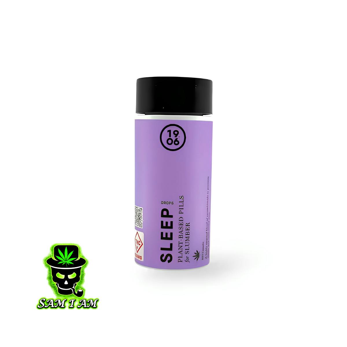 1906 - 100MG THC/100MG CBD DROPS - MIDNIGHT - FOR SLEEP