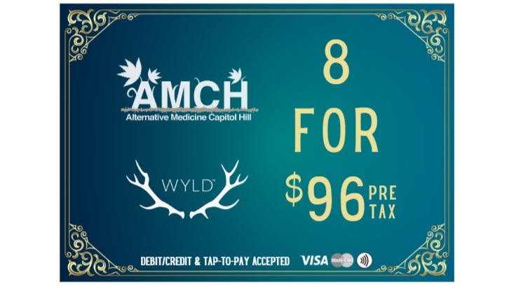 AMCH RECREATIONAL MIX N MATCH 8 WYLD GUMMIES $96