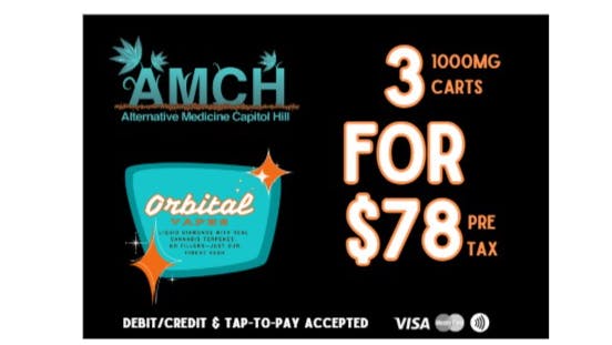 AMCH RECREATIONAL Get 3 Orbital Carts for $78 Pretax