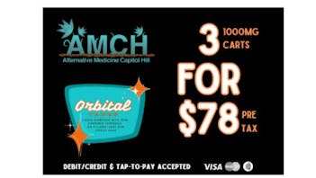 AMCH RECREATIONAL Get 3 Orbital Carts for $78 Pretax