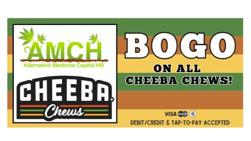 AMCH RECREATIONAL BOGO On All Cheeba Chews!