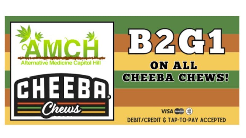 AMCH RECREATIONAL B2G1 On All Cheeba Chews!