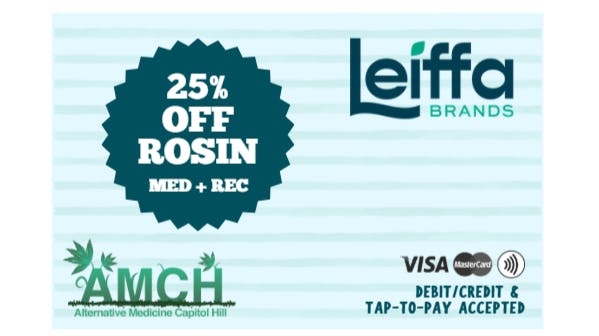 AMCH RECREATIONAL 25% off ALL Leiffa Rosin Grams! Med & Rec
