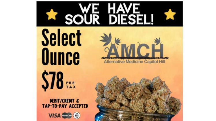 AMCH RECREATIONAL $78 Pre-tax Flower Ounce