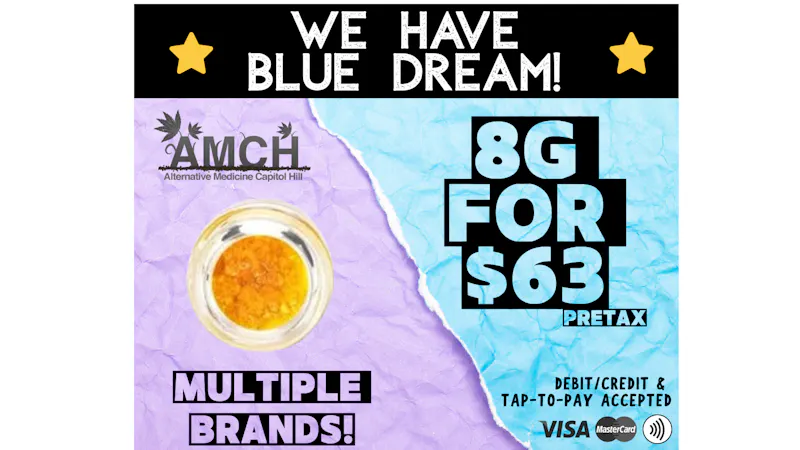 AMCH RECREATIONAL Get 8 Grams for $63 Pretax