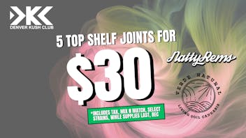 Denver Kush Club - Recreational / Medical 5 Joints for $30!