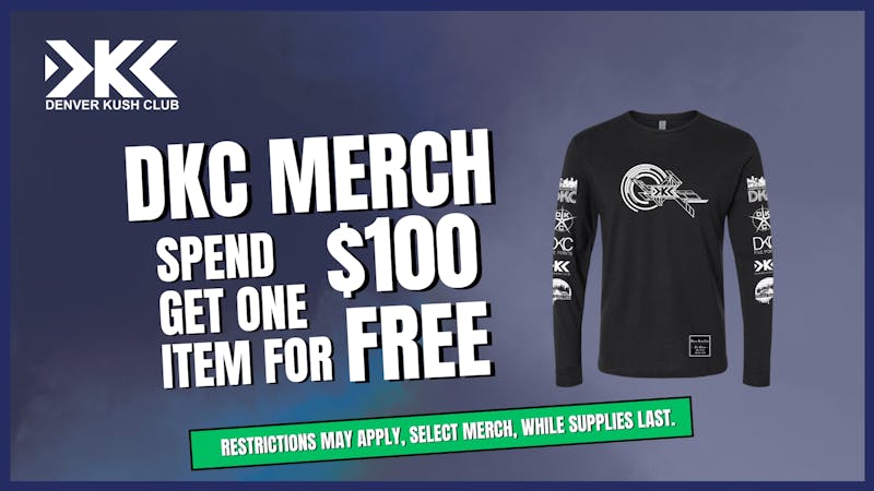 Denver Kush Club - Recreational / Medical Spend $100 get free MERCH!