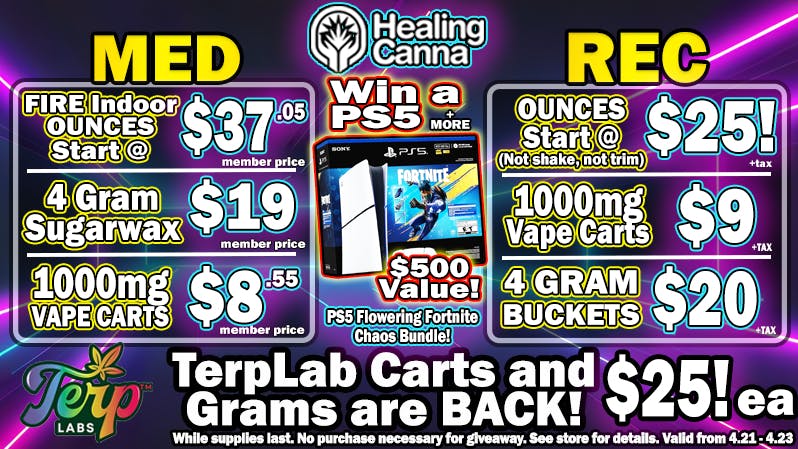 The Healing Canna Terp Labs Are Back!