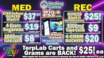 The Healing Canna Terp Labs Are Back!