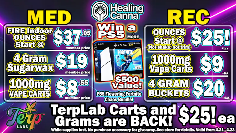 The Healing Canna Terp Labs Are Back!