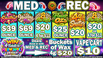 The Healing Canna $8, $10, $12 - 1/8ths