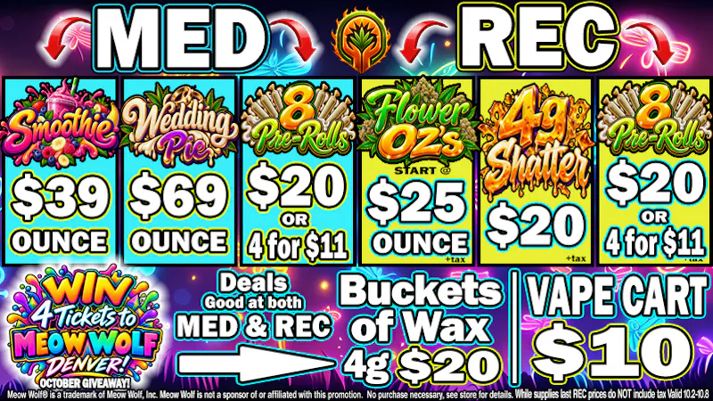 The Healing Canna $8, $10, $12 - 1/8ths