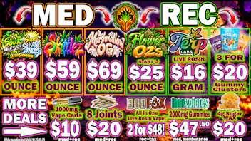 The Healing Canna $20/3 Pebbles Gummies, $25/OZ's, $20/8-Joints