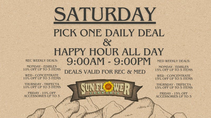 Pure Central Saturday - Pick ONE DD & HH All day!