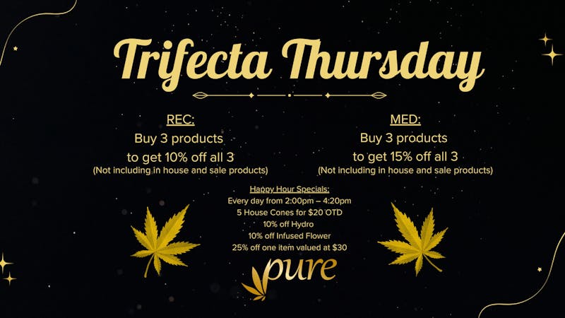 Pure West Trifecta Thursday!