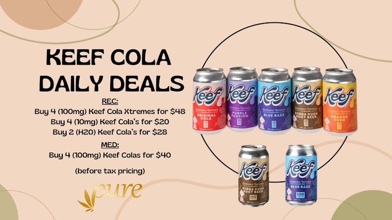 Pure North Keef Cola Bundle Deal