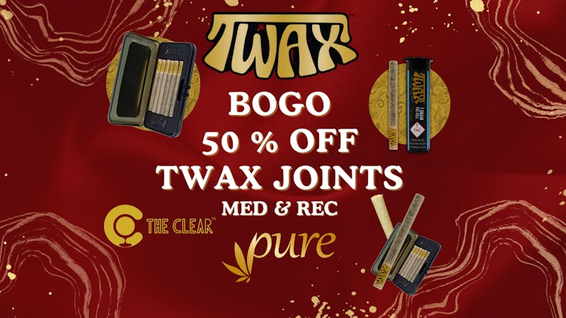 Pure Central Twax Joints - BOGO 50% Off - All Month