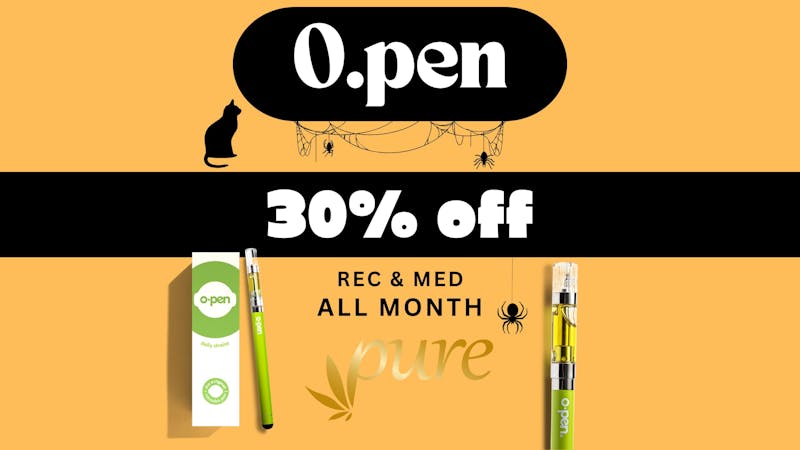 Pure West Halloween O.Pen Sale!