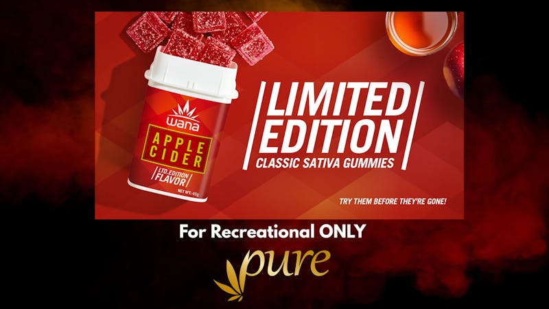 Pure North Apple Cider Wana Gummies!
