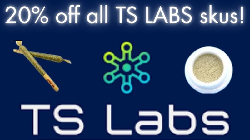 Pure North 20% off TS LABS Extracts & Pre-Rolls