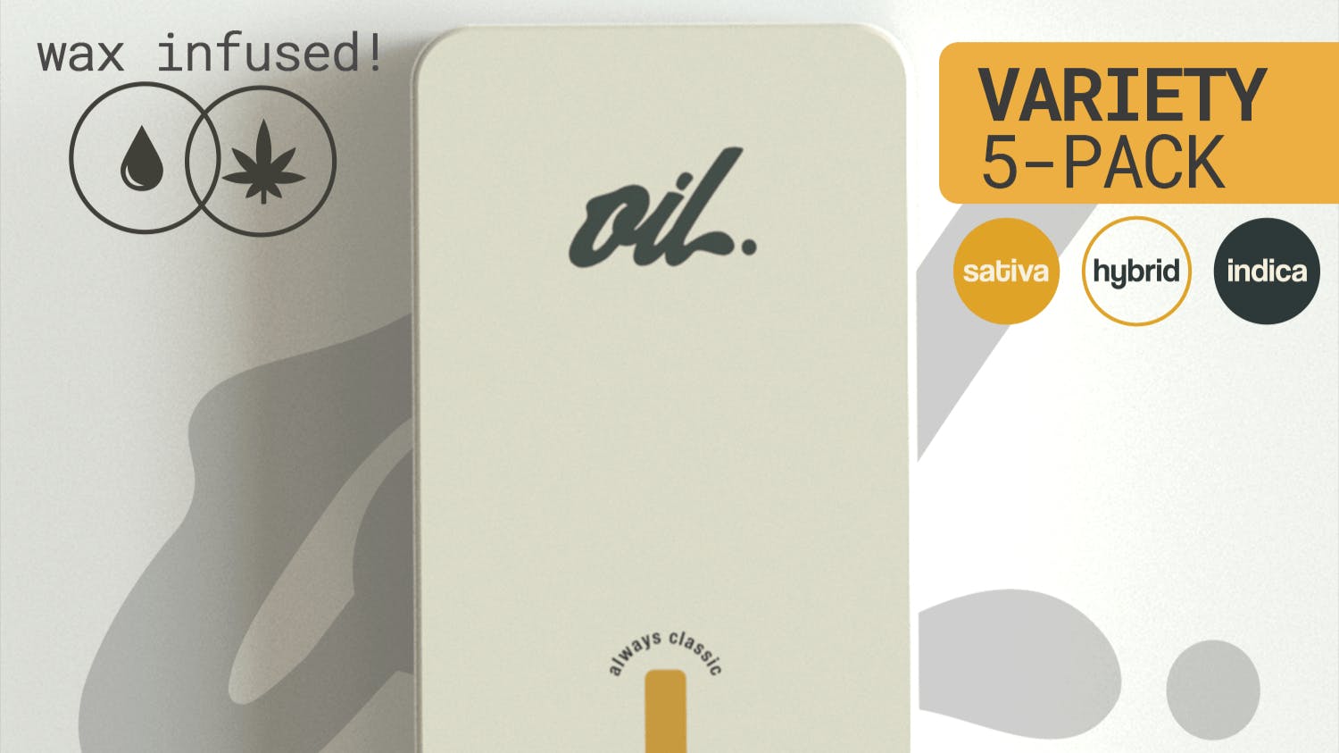 Grow Life 10% off Oil Infused Joint 5 Packs - 5 Pack Friday!