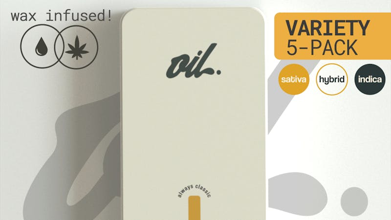 Grow Life 10% off Oil Infused Joint 5 Packs - 5 Pack Friday!