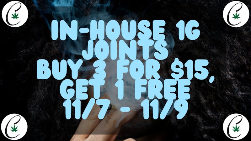 Cannabicare Buy 3 House Joints for $15, Get One For $0.01!