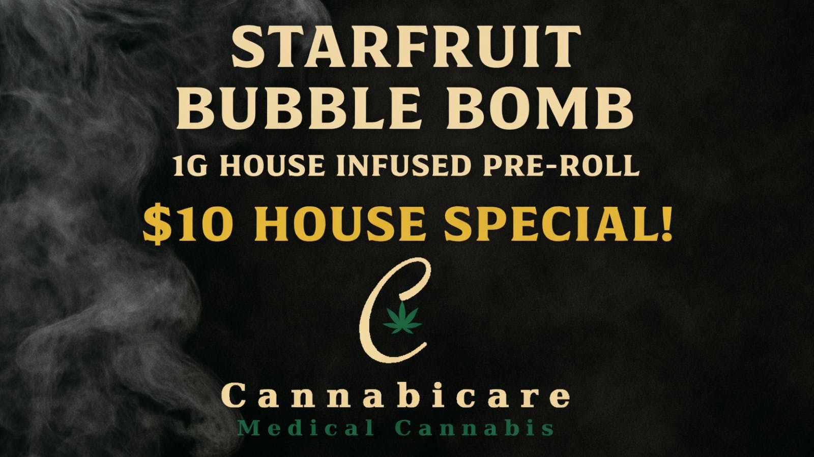 Cannabicare NEW!!! Infused 1g Bubble Bombs @ $10 Tax Included!