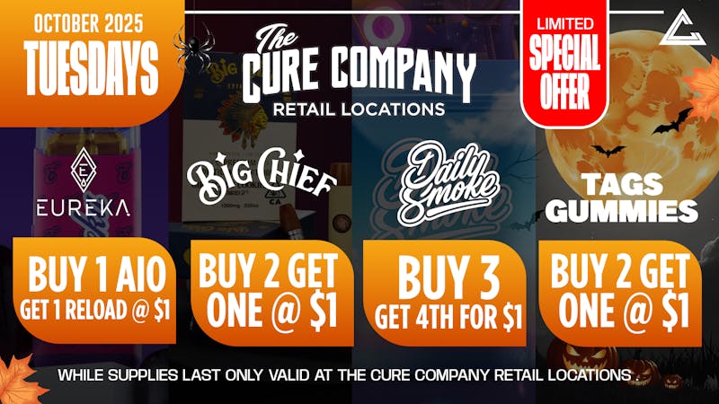 DTPG 👻 🎃 Terror Tuesdays @ The Cure Company 👻