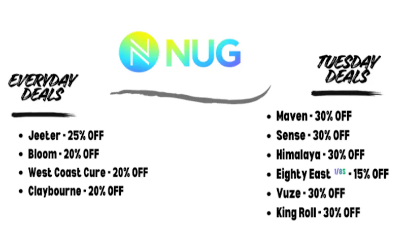 NUG El Cerrito Tuesday Deals & Everyday Deals