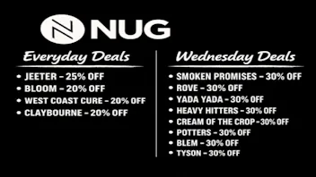 NUG Red Bluff Wednesday Deals