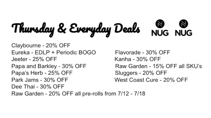 PH Investments Group, LLC Thursday Deals (Port Hueneme & Laurel Village)