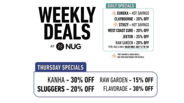 NUG Express Thursday Deals (NUG - Express)