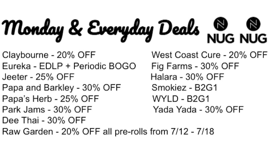 Element 7 Powered by NUG - San Francisco Monday Deals (Port Hueneme / Laurel Village)