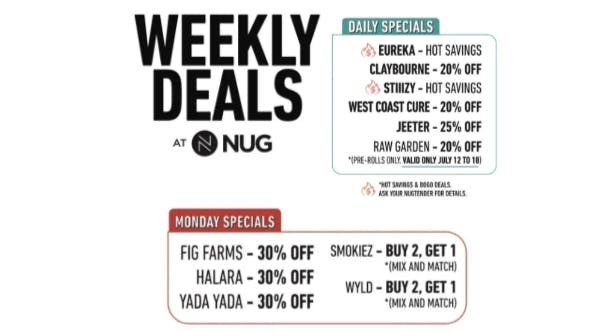 NUG Express Monday Deals (NUG - Outlet)