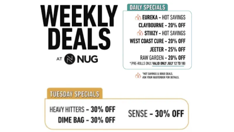 NUG Express Tuesday Deals (NUG - Outlet)