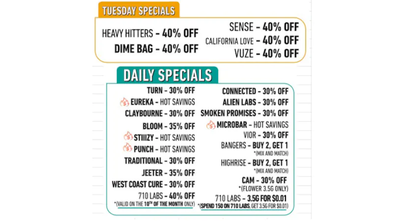 The Artist Tree Tuesday Deals (Henry Stores)