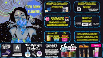 Stay Lifted WEEKEND Sale! TIER DOWN FLWR $55-$85 ounces + MORE