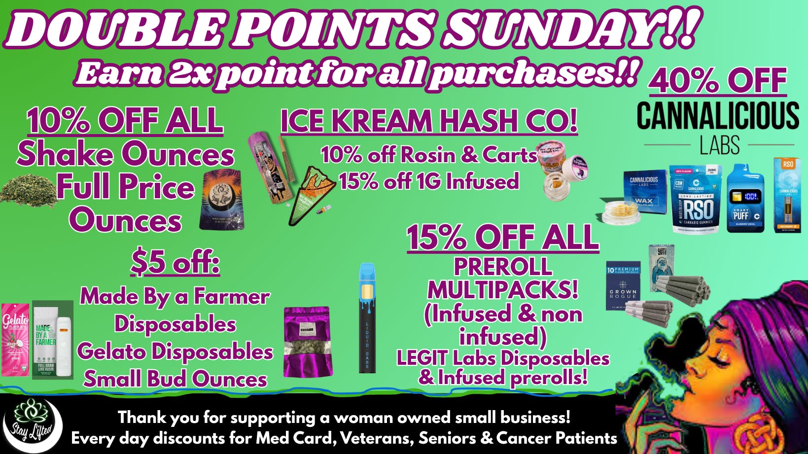 Stay Lifted Stock up Sunday!