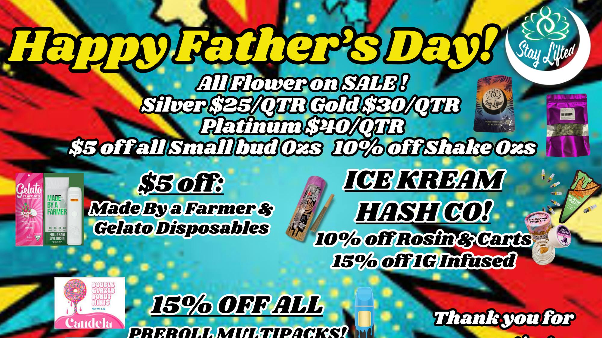 Stay Lifted Stay Lifted this Father's Day!
