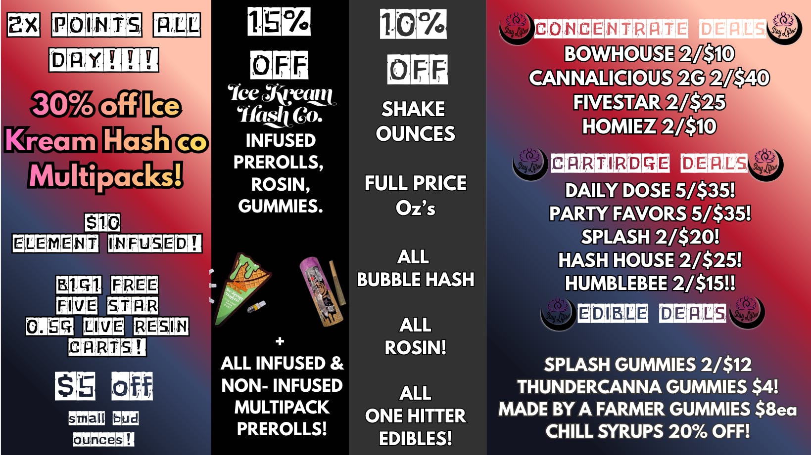 Stay Lifted Stock Up Sunday!!