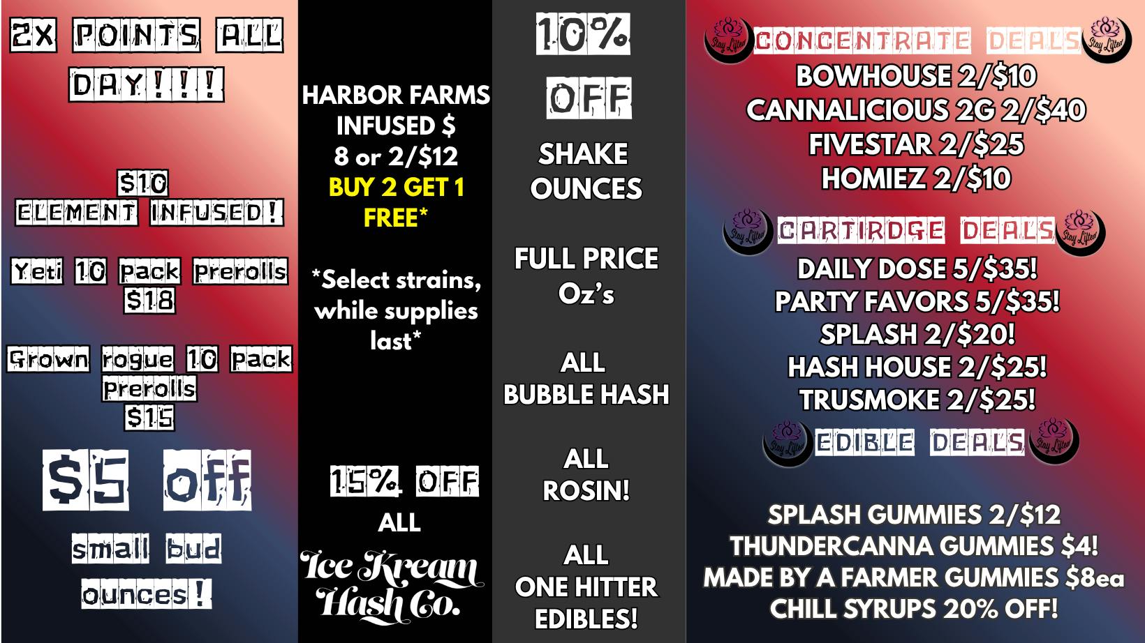 Stay Lifted Stock Up Sunday!!
