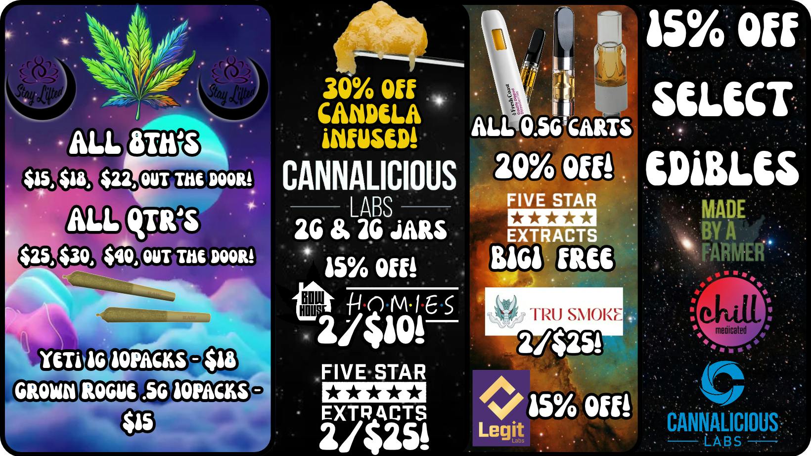 Stay Lifted Terpy Tuesday! All flower sale!