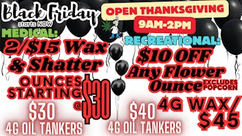 Doctors Orders Open Thanksgiving 9am-2pm!