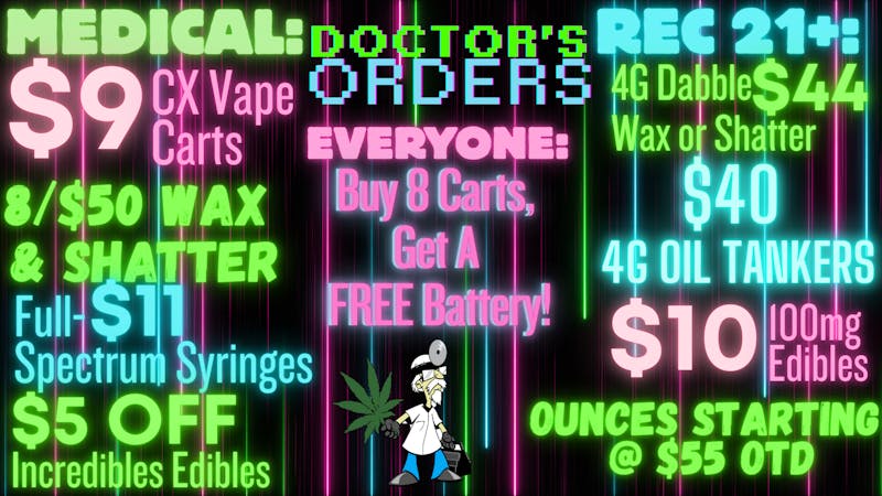 Doctors Orders Happy Holidaze @ Doctor's Orders! Rec & Med!