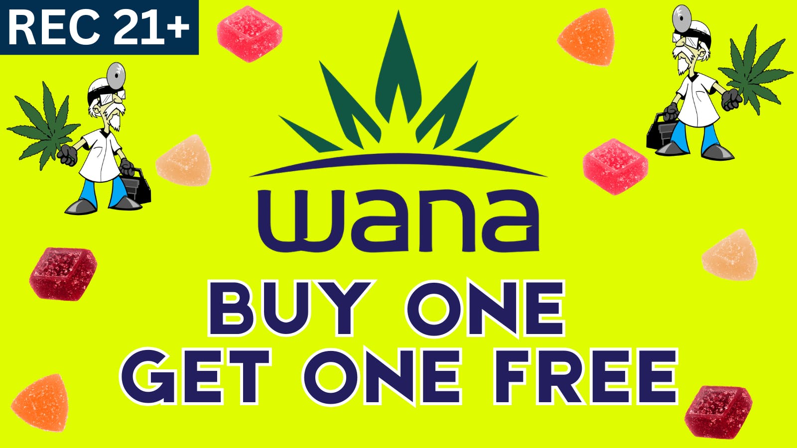 Doctors Orders Rec WANA Sale! BOGO FREE!