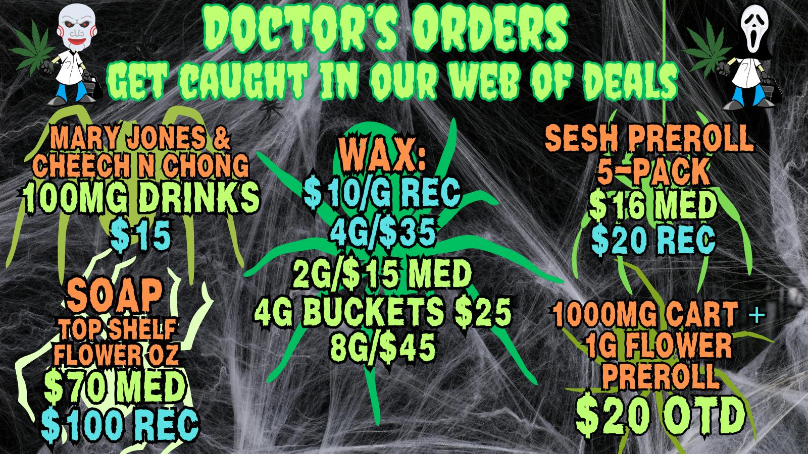 Doctors Orders Happy Halloween from Doctor's Orders!
