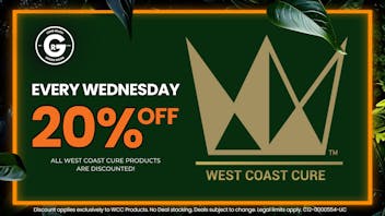Long Beach Green Room 20% Off West Coast Cure