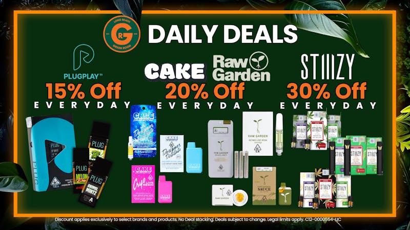 Long Beach Green Room DAILY BRAND DISCOUNT